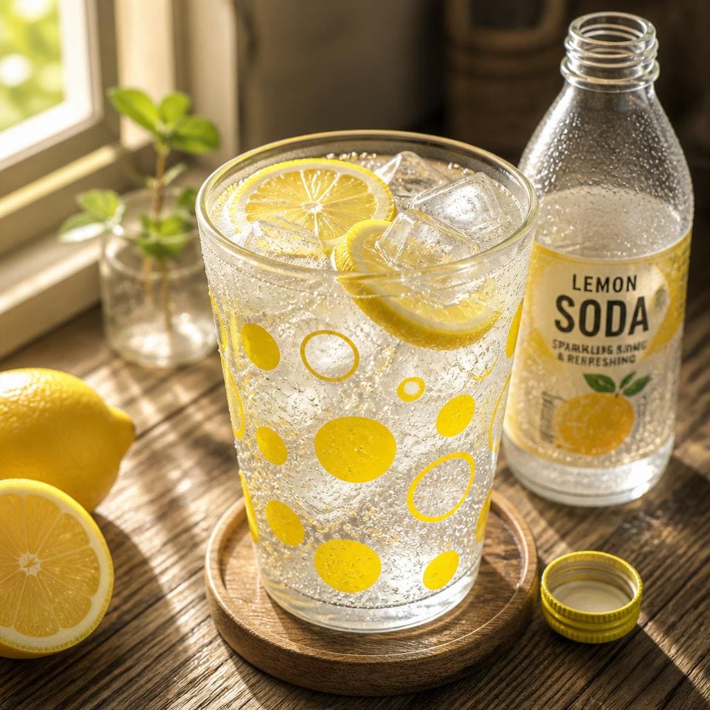 Bakmi Golek Es Soda Lemon